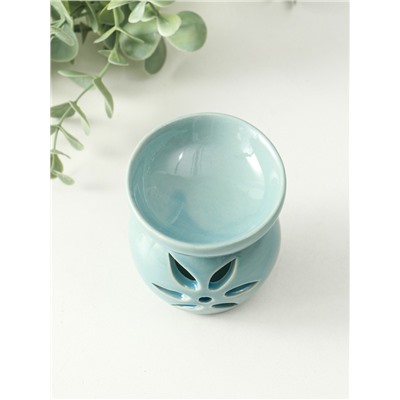 Аромалампа для эфирных масел «Цветок», 7×6.8×6.8 см, МИКС