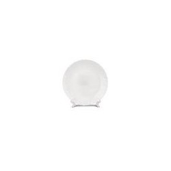 Тарелка 21,5см плоская круглая белье 6/48