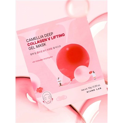 ROUND LAB Гелевая маска для лица / Camellia Deep Collagen V-Lifting, 10 г 28433