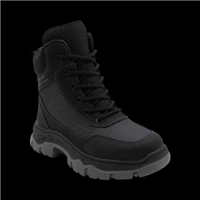 Ботинки мембранные на меху С2449 черные