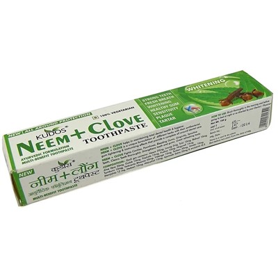 Kudos Toothpaste Neem + Clove / Зубная Паста Ним + Гвоздика 100 г