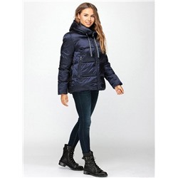 VS190128 т/син Пуховик женский (40-48)