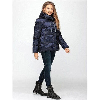 VS190128 т/син Пуховик женский (40-48)
