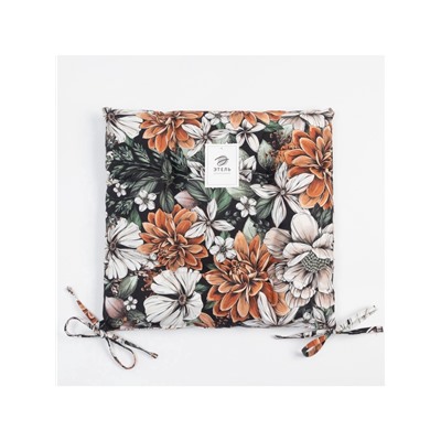 Подушка на стул «Этель» Meadow flower, 42×42 см