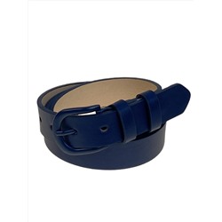 Ремень женский из искусственной кожи, цвет синий