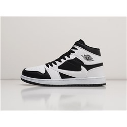 Зимние Кроссовки Nike Air Jordan 1 Mid x Travis Scott