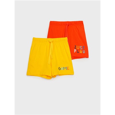 Шорты детские трикотажные для мальчиков, 2 шт в комплекте