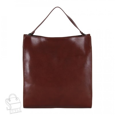 Сумка женская кожаная 7735NN brown Natale Navetta