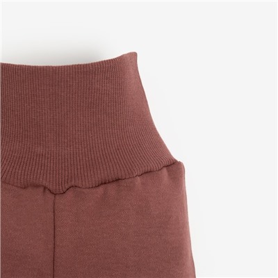 Штаны детские MINAKU, рост 62-68 см, коричневые