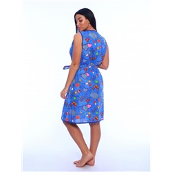 Халат "Мальвина" на молнии, бязь (В ассортименте)