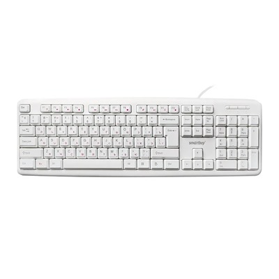 Клавиатура Smart Buy SBK-210U-W ONE 210 мембранная USB(повр. уп.) (white)