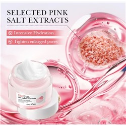 SADOER Увлажняющий крем для лица  с розовой солью и центеллой, 50гр.