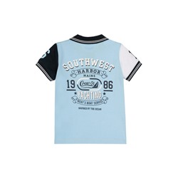 Джемпер трикотажный с воротником поло для мальчиков