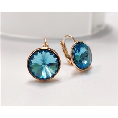 Серьги с кристаллами Swarovski