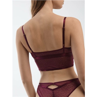 Бюстье CONTE SAVAGE LBE 2534 Бюстье из анималистичного кружева и сетки