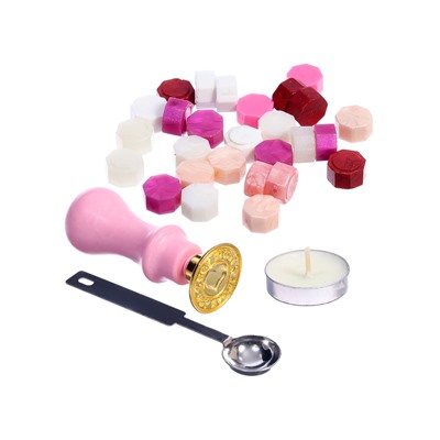 Набор для опытов для детей «Сургучная печать. Я тебя люблю», штамп, сургуч, конверт для письма