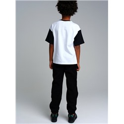 Брюки трикотажные утепленные флисом для мальчиков