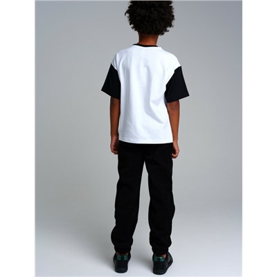 Брюки трикотажные утепленные флисом для мальчиков