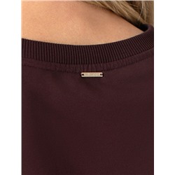 Футболка свободная из футера двухнитки с эластаном