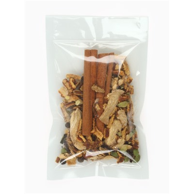 Подарочный набор для приготовления глинтвейна «Чудесного Нового года»: бокал 250 мл., специи 30 г, носки 36-39 размера