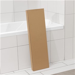 Стеллаж над стиральной машинкой со штангой для сушки, 66×25×175 см, чёрный