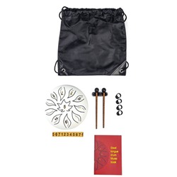 Глюкофон, цветок белый, 11 лепестков, 18×18×11 см