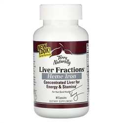 Terry Naturally, Liver Fractions, 90 капсул