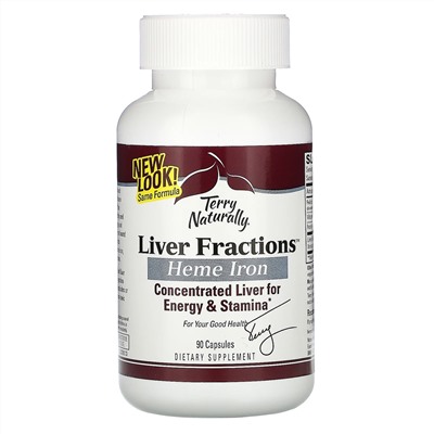 Terry Naturally, Liver Fractions, 90 капсул