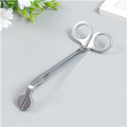 Ножницы для свечей нержавеющая сталь серебристые 6×17 см