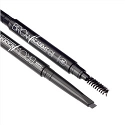 Триумф tf Карандаш для бровей механический со щёточкой Brow academy 305 дымчатый серый б.упак. 14293 Э