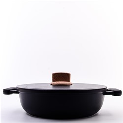 6361-1 Сотейник с крышкой 4 л GRACE лит/алюм/пластик/силик MB (х6)