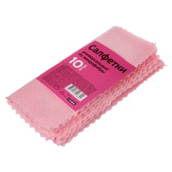 Салфетки микрофибра 10шт 448-324