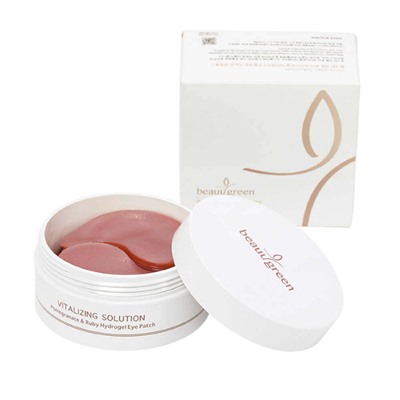 BeauuGreen Гидрогелевые патчи д/глаз c гранатом Pomergranate&Ruby Hydrogel Eye Patch