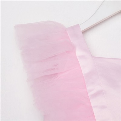 Платье нарядное для девочки KAFTAN, размер 134-140 см, розовое