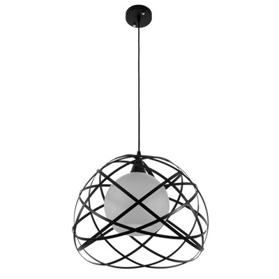 Светильник «Барра» 1×40 Вт E27 черный 36×36×30 см BayerLux