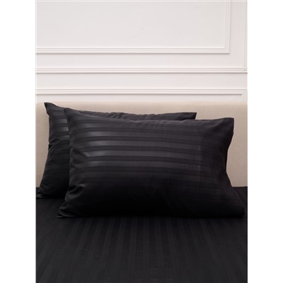 Комплект наволочек Микрофибра Страйп - Графит