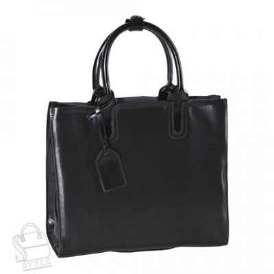 Сумка женская кожаная 6609NN black Natale Navetta
