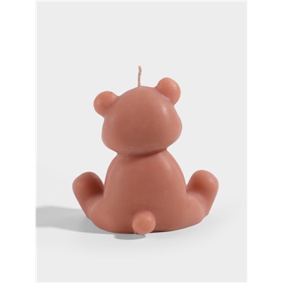 Свеча «Плюшевый Мишка», 6×6×9 см, соевый воск, МИКС