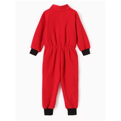Комбинезон детский, красный, рост 104 см
