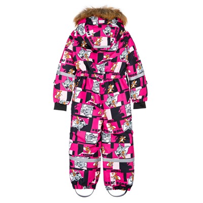 Комбинезон текстильный с полиуретановым покрытием для девочек
