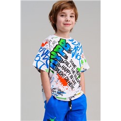 Фуфайка трикотажная для мальчиков (футболка) PLAYTODAY, 1122508