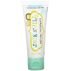 Jack n' Jill, Natural Toothpaste, 6 Months+,  Milkshake, 1.76 oz (50 g)
