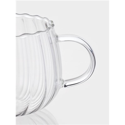 Набор кружек «Диана», 425 мл, 2 шт., боросиликатное стекло, прозрачный