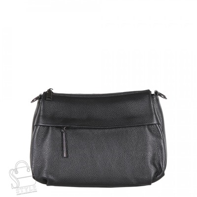 Сумка женская кожаная 6001VG black Vitelli Grassi