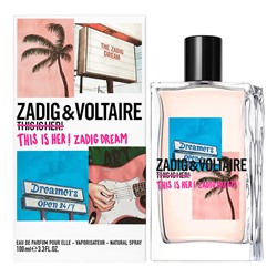 ZADIG & VOLTAIRE THIS IS HER! ZADIG DREAM edp (w) 100ml