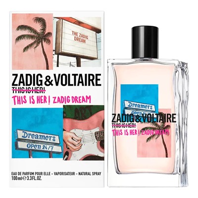 ZADIG & VOLTAIRE THIS IS HER! ZADIG DREAM edp (w) 100ml