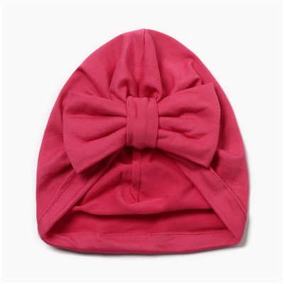 Шапка для девочки «Крошка Я. Бант», размер 48, розовая