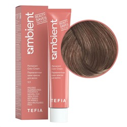 TEFIA  Ambient 8.0 Перманентная крем-краска для волос / Светлый блондин натуральный, 60 мл