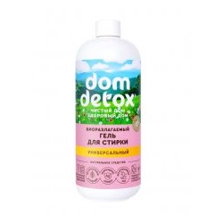 Биоразлагаемый гель для стирки Цветного 500 мл Dom detox