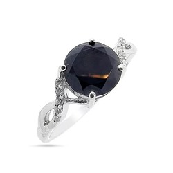 Кольцо из серебра гранат, Аурелия